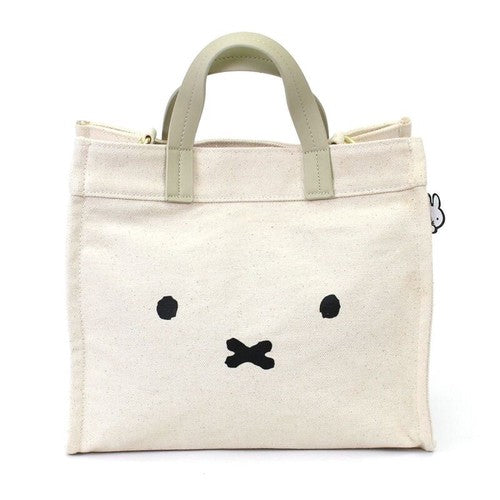 Miffy's Face 2-way Denim Tote Bag