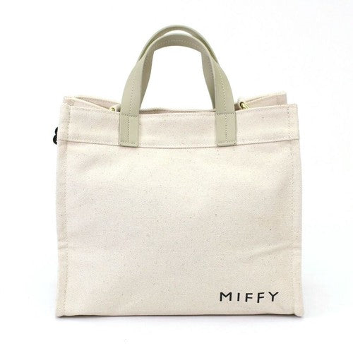 Miffy's Face 2-way Denim Tote Bag