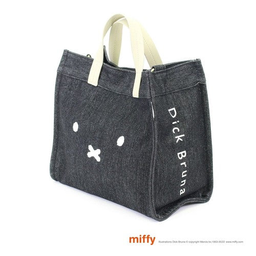 Miffy's Face 2-way Denim Tote Bag