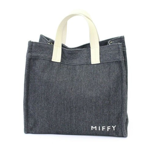 Miffy's Face 2-way Denim Tote Bag