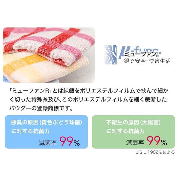 GIN NO FUKIN Ag+ Imabari Towel Pink Cherries Dishcloth, 34x34cm