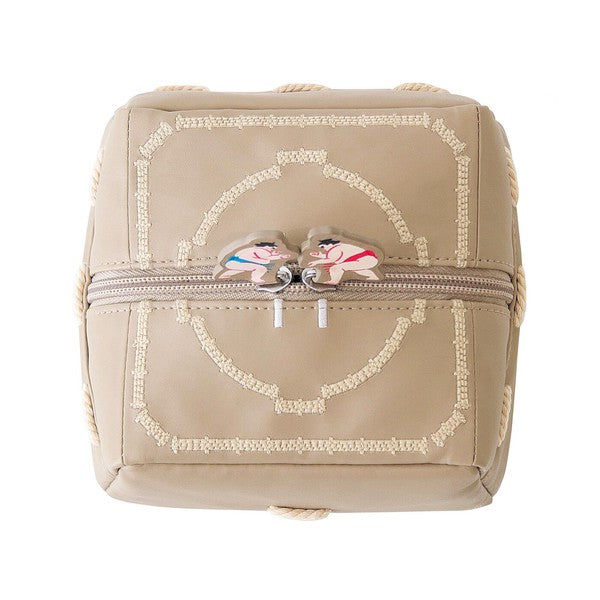 FELISSIMO Sumo Wrestler Pouch/ Tissue Case