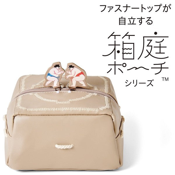 FELISSIMO Sumo Wrestler Pouch/ Tissue Case