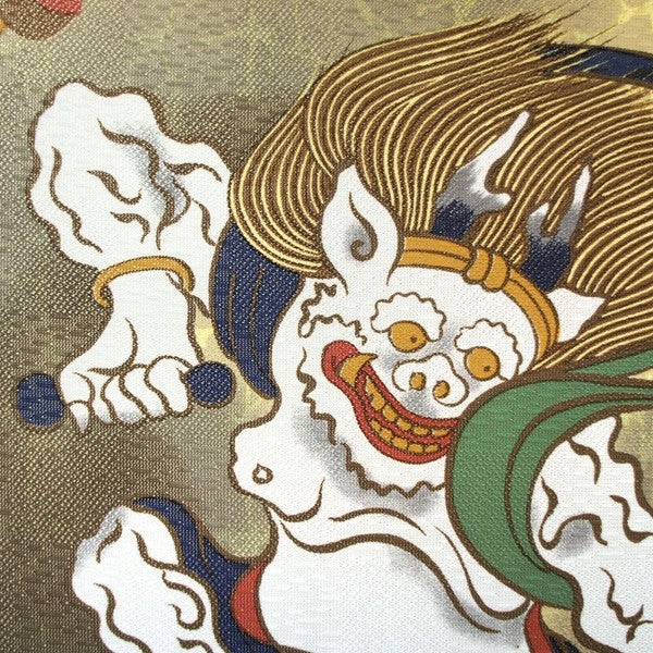 Fujin & Raijin (Wind God & Thunder God) 85x150cm Noren Curtain