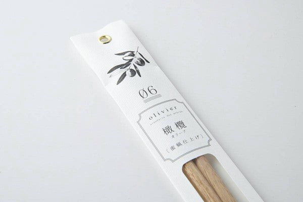 TETOCA Beeswax Fruit Wood Chopsticks (6 Variation of Trees)