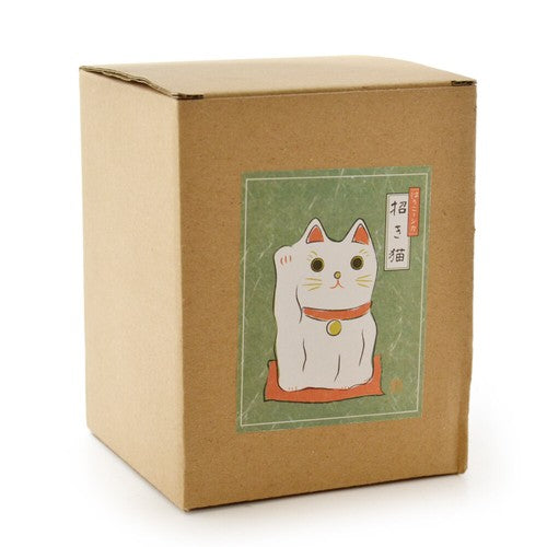 Matryoshka Style Washi Paper Maneki Neko - Set of 5 Sizes (4 Colors)