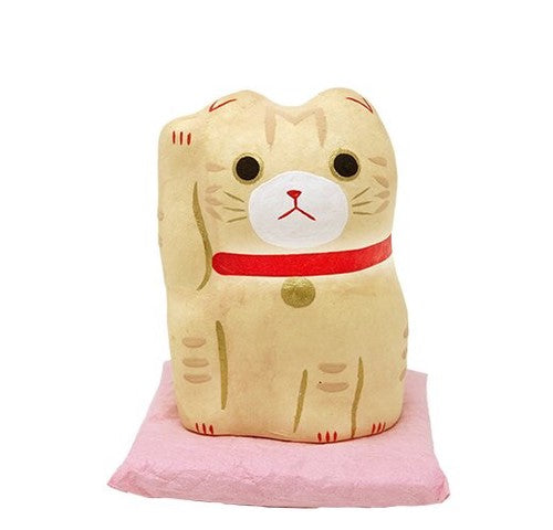 Matryoshka Style Washi Paper Maneki Neko - Set of 5 Sizes (4 Colors)