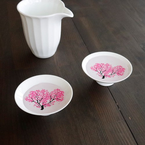 SAKURA COLOR-CHANGING SAKE CUP [Set of 2] 🍶