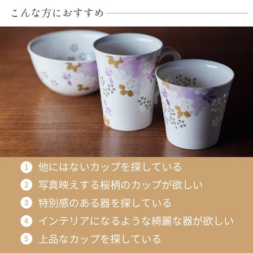 CHERRY BLOSSOM/ SAKURA HOTARU-TE COFFEE MUG SET ☕️