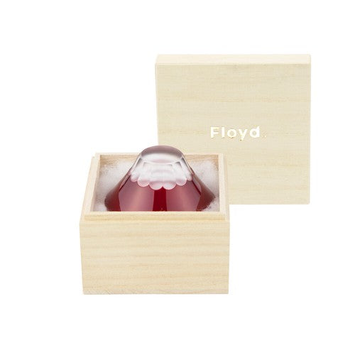 Fuji Edo Kiriko Sake Cup - Red