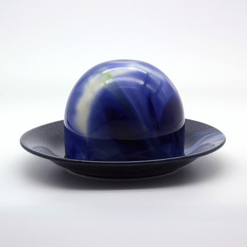 PLANET20 Mino Ware Cup & Sauce Plate - Blue Earth