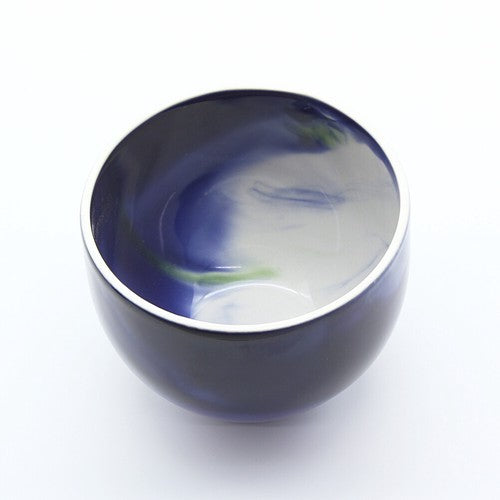 PLANET20 Mino Ware Cup & Sauce Plate - Blue Earth