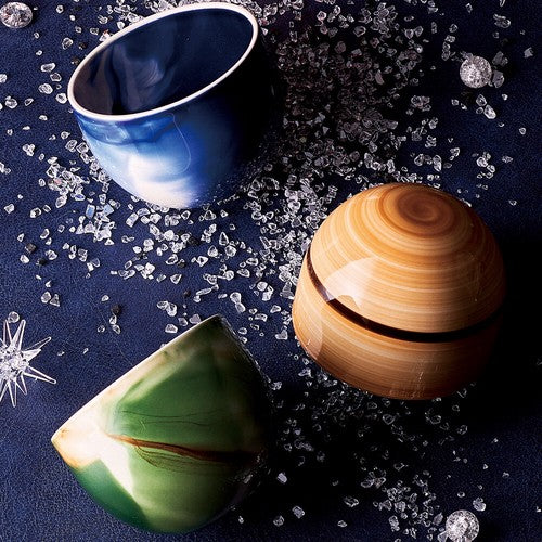 PLANET20 Mino Ware Cup & Sauce Plate - Blue Earth