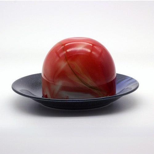 PLANET20 Mino Ware Cup & Sauce Plate - Mars (Red)