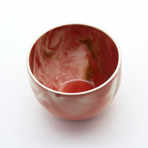 PLANET20 Mino Ware Cup & Sauce Plate - Mars (Red)