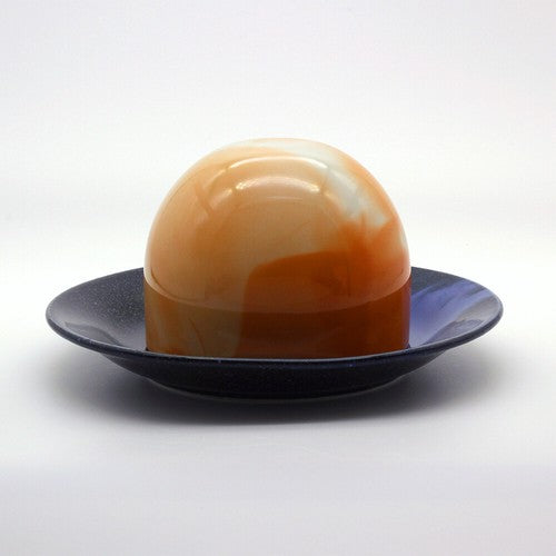 PLANET20 Mino Ware Cup & Sauce Plate - Jupiter (Orange)