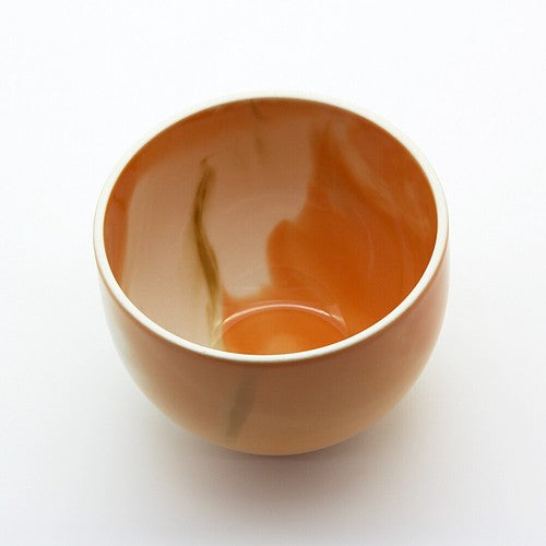 PLANET20 Mino Ware Cup & Sauce Plate - Jupiter (Orange)