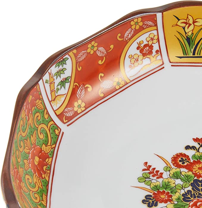 OCTAGONAL ARITA WARE PLATE [Set of 6]