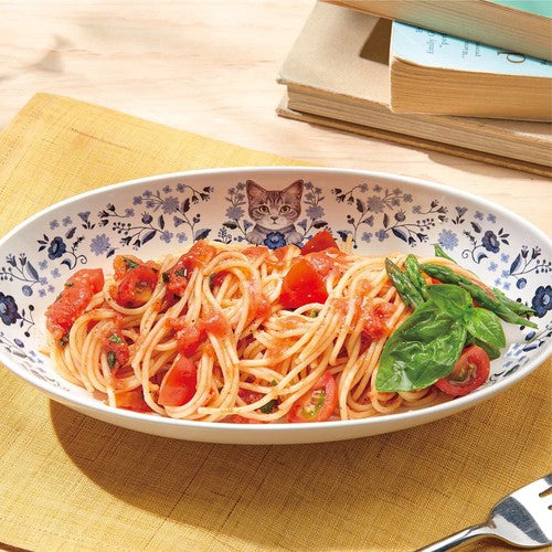 FELISSIMO NEKOBU Oval Serving Plate - 23cm (4 Styles)