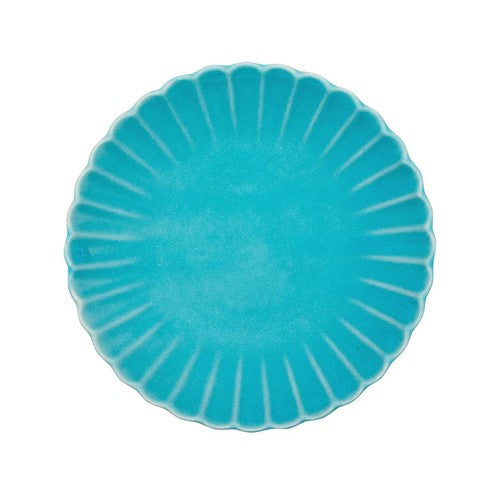 Flower Seto Ware Round Plate - 16cm (5 Colors)