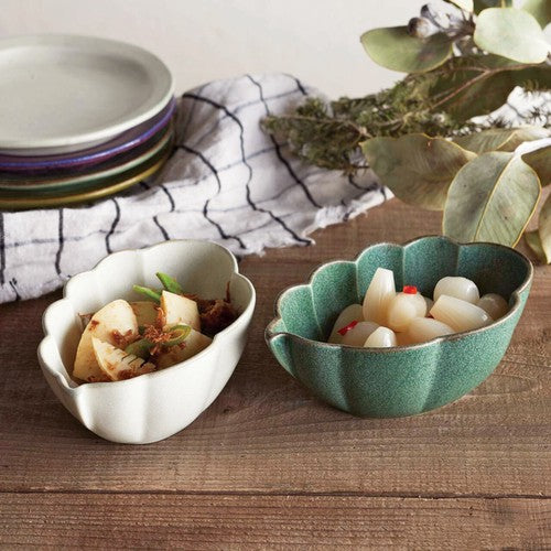 Cloud-shaped Mino Ware Side Dish Bowl (5 Colors)