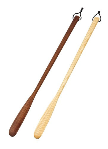 WOODEN SHOEHORN WITH STAND