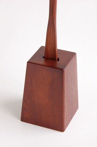 WOODEN SHOEHORN WITH STAND