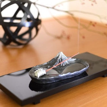 MOUNT FUJI INCENSE STAND