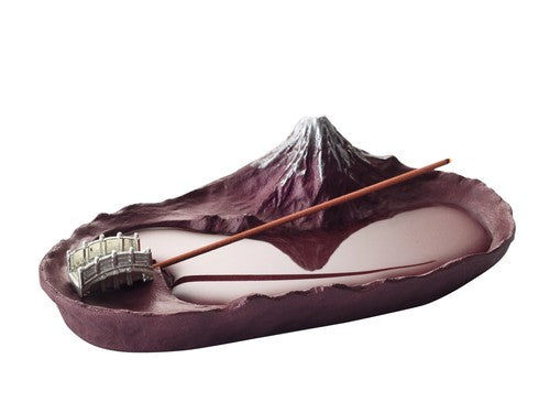 MOUNT FUJI INCENSE STAND