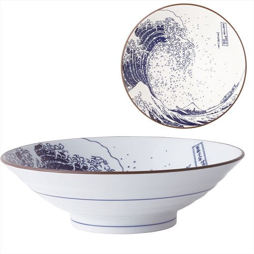 RAMEN BOWL "THE GREAT WAVE" [Set of 2]